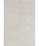 Serenity 5'7'' X 8'5'' Hand-Knotted Wool Rug 5'7'' x 8'5'' (168 X 253) / Taupe / Ivory