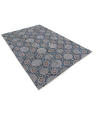 Onyx 5'9'' X 8'3'' Hand-Knotted Wool Rug 5'9'' x 8'3'' (173 X 248) / Blue / Grey