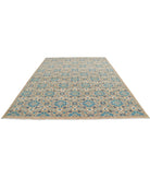 Artemix 8'10'' X 11'7'' Hand-Knotted Wool Rug 8'10'' x 11'7'' (265 X 348) / Taupe / Blue