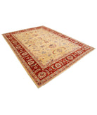 Sultanabad 8'2'' X 10'8'' Hand-Knotted Wool Rug 8'2'' x 10'8'' (245 X 320) / Gold / Rust