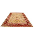 Sultanabad 8'2'' X 10'8'' Hand-Knotted Wool Rug 8'2'' x 10'8'' (245 X 320) / Gold / Rust