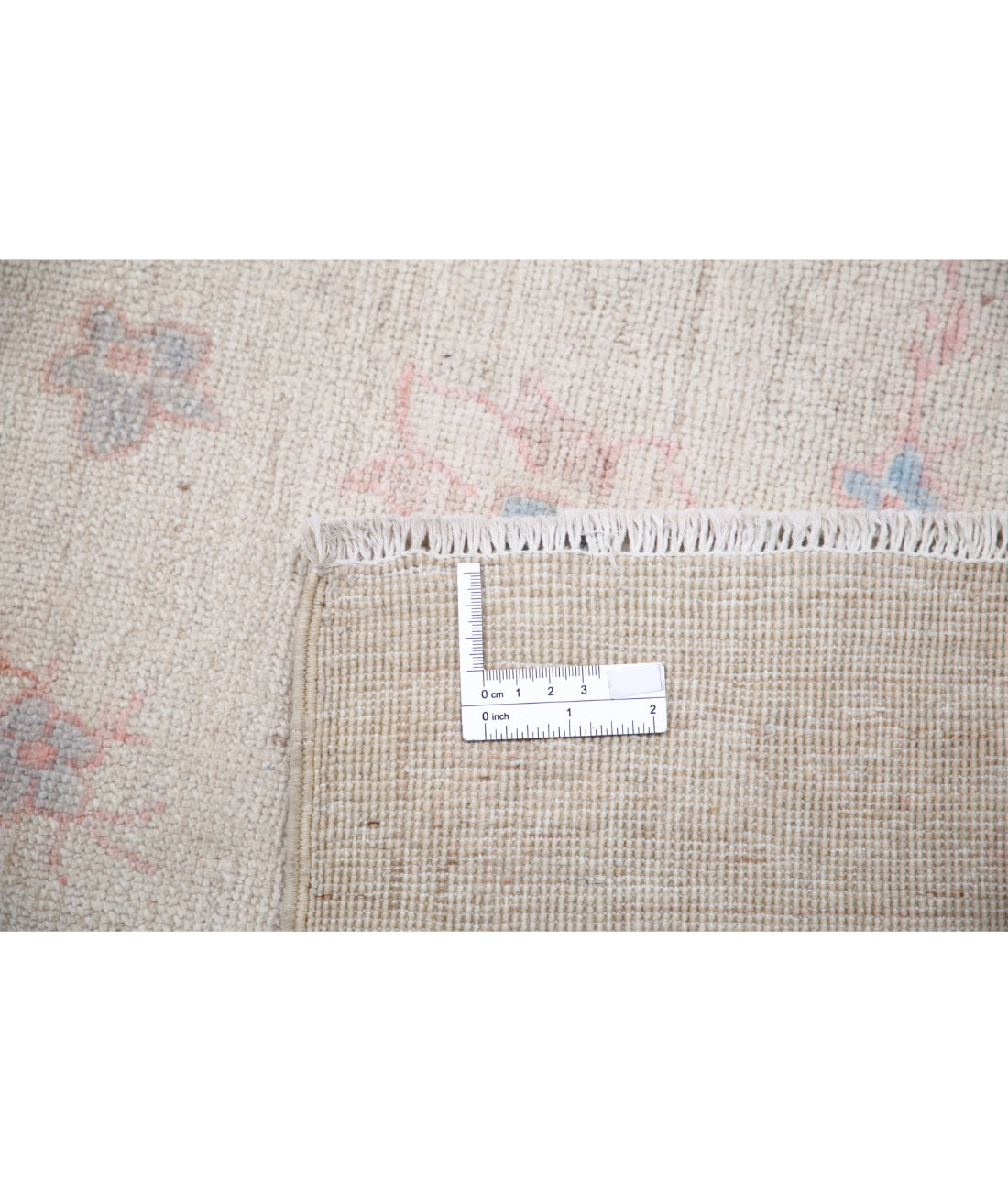 Serenity 7'11'' X 9'9'' Hand-Knotted Wool Rug 7'11'' x 9'9'' (238 X 293) / Ivory / Ivory