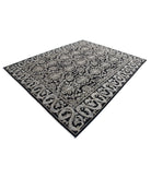 Ziegler 8'1'' X 9'11'' Hand-Knotted Wool Rug 8'1'' x 9'11'' (243 X 298) / Black / Black