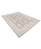 Serenity 7'7'' X 9'9'' Hand-Knotted Wool Rug 7'7'' x 9'9'' (228 X 293) / Brown / Ivory