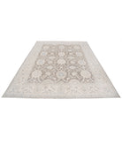 Serenity 7'7'' X 9'9'' Hand-Knotted Wool Rug 7'7'' x 9'9'' (228 X 293) / Brown / Ivory