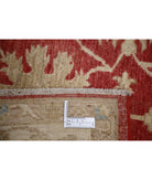 Ziegler 4'10'' X 6'8'' Hand-Knotted Wool Rug 4'10'' x 6'8'' (145 X 200) / Red / Ivory