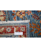 Suzani 4'10'' X 6'7'' Hand-Knotted Wool Rug 4'10'' x 6'7'' (145 X 198) / Blue / Blue