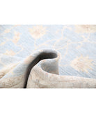 Serenity 4'9'' X 6'11'' Hand-Knotted Wool Rug 4'9'' x 6'11'' (143 X 208) / Blue / Ivory