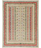 Shaal 4'10'' X 6'6'' Hand-Knotted Wool Rug 4'10'' x 6'6'' (145 X 195) / Ivory / Multi