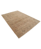 Ziegler 6'6'' X 9'3'' Hand-Knotted Wool Rug 6'6'' x 9'3'' (195 X 278) / Brown / Brown