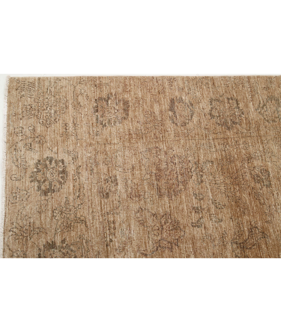 Ziegler 6'6'' X 9'3'' Hand-Knotted Wool Rug 6'6'' x 9'3'' (195 X 278) / Brown / Brown