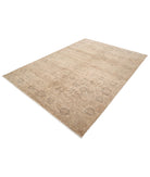 Ziegler 6'6'' X 9'3'' Hand-Knotted Wool Rug 6'6'' x 9'3'' (195 X 278) / Brown / Brown