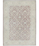 Serenity 4'2'' X 5'9'' Hand-Knotted Wool Rug 4'2'' x 5'9'' (125 X 173) / Brown / Ivory