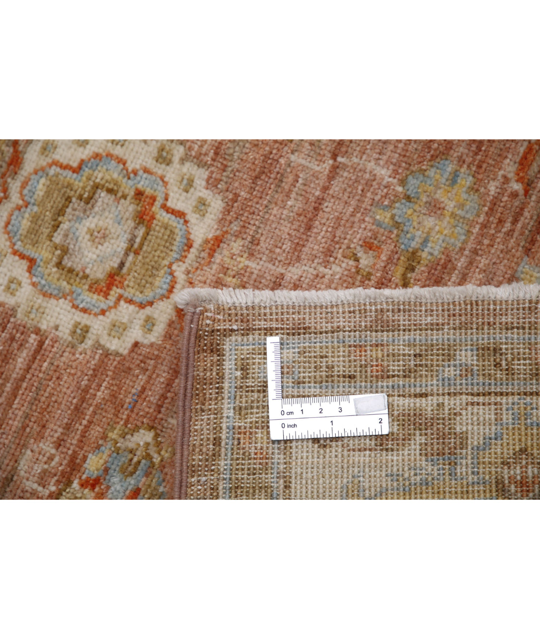 Ziegler 3'0'' X 4'8'' Hand-Knotted Wool Rug 3'0'' x 4'8'' (90 X 140) / Brown / Ivory