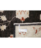 Ziegler 3'0'' X 4'8'' Hand-Knotted Wool Rug 3'0'' x 4'8'' (90 X 140) / Black / Ivory