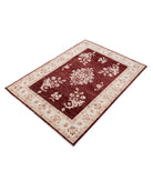 Ziegler 3'5'' X 4'11'' Hand-Knotted Wool Rug 3'5'' x 4'11'' (103 X 148) / Brown / Ivory