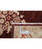 Ziegler 3'5'' X 4'11'' Hand-Knotted Wool Rug 3'5'' x 4'11'' (103 X 148) / Brown / Ivory