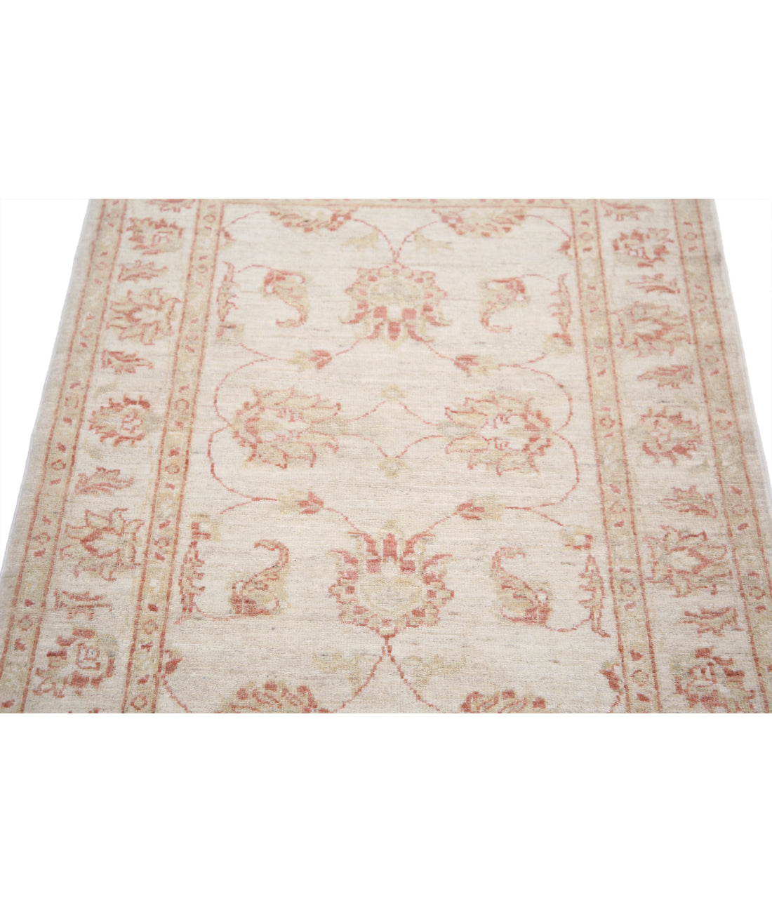 Serenity 2'9'' X 4'0'' Hand-Knotted Wool Rug 2'9'' x 4'0'' (83 X 120) / Ivory / Ivory