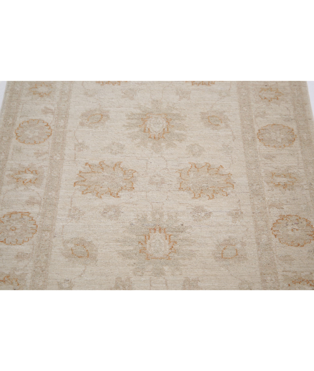 Serenity 2'10'' X 4'1'' Hand-Knotted Wool Rug 2'10'' x 4'1'' (85 X 123) / Ivory / Ivory