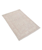 Serenity 2'7'' X 3'11'' Hand-Knotted Wool Rug 2'7'' x 3'11'' (78 X 118) / Grey / Ivory