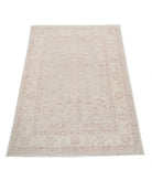 Serenity 2'7'' X 3'11'' Hand-Knotted Wool Rug 2'7'' x 3'11'' (78 X 118) / Grey / Ivory