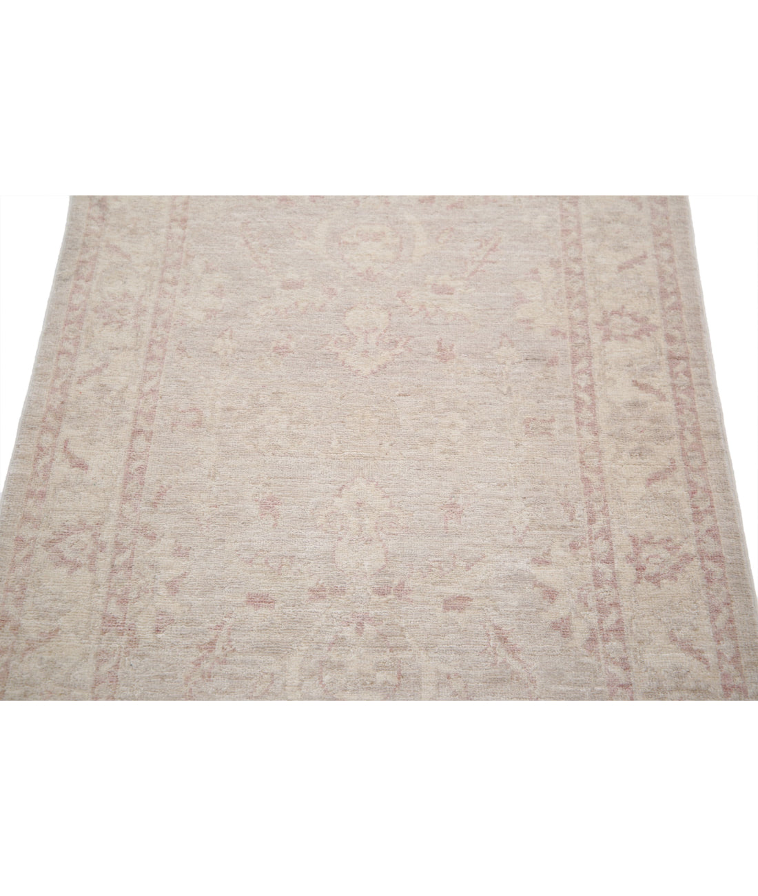 Serenity 2'7'' X 3'11'' Hand-Knotted Wool Rug 2'7'' x 3'11'' (78 X 118) / Grey / Ivory