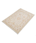 Ziegler 2'8'' X 3'11'' Hand-Knotted Wool Rug 2'8'' x 3'11'' (80 X 118) / Ivory / Ivory