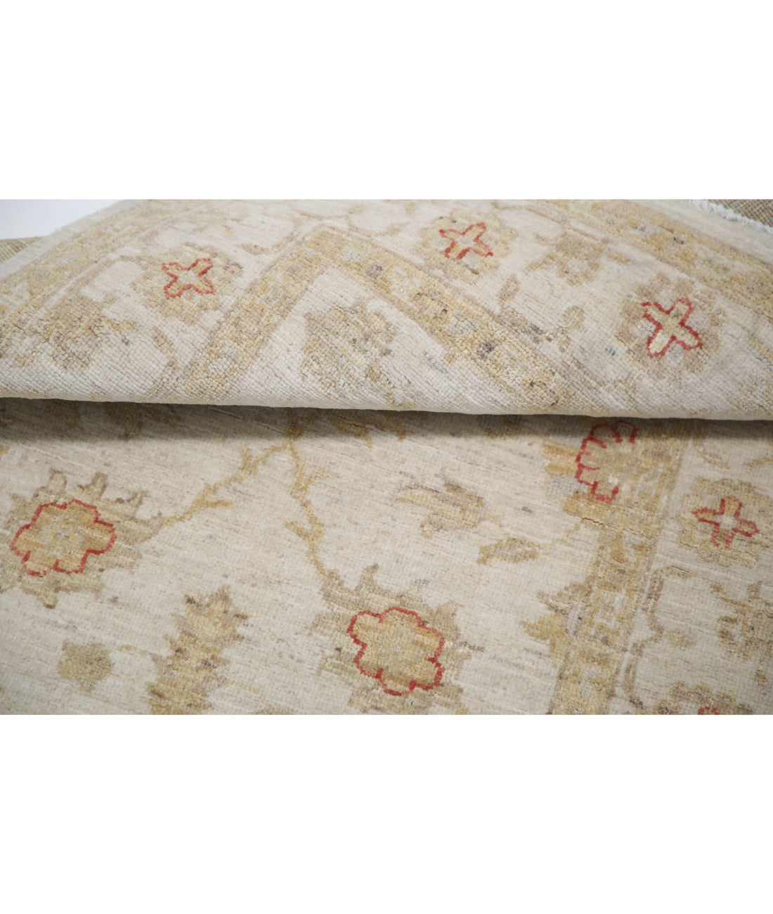 Ziegler 2'8'' X 3'11'' Hand-Knotted Wool Rug 2'8'' x 3'11'' (80 X 118) / Ivory / Ivory