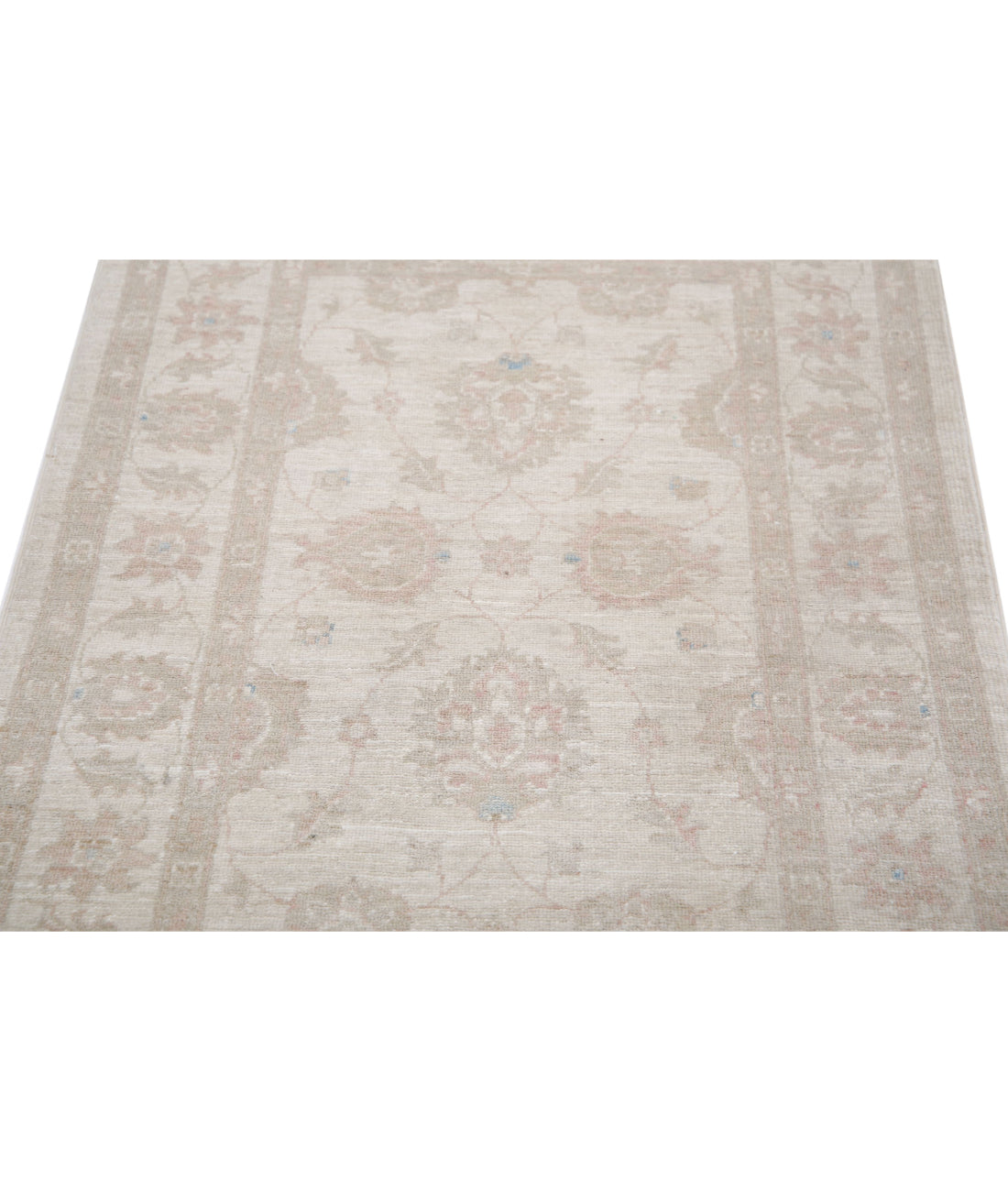 Serenity 2'9'' X 3'11'' Hand-Knotted Wool Rug 2'9'' x 3'11'' (83 X 118) / Ivory / Ivory