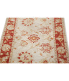 Ziegler 2'9'' X 3'10'' Hand-Knotted Wool Rug 2'9'' x 3'10'' (83 X 115) / Ivory / Red