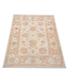 Serenity 2'10'' X 3'10'' Hand-Knotted Wool Rug 2'10'' x 3'10'' (85 X 115) / Ivory / Ivory