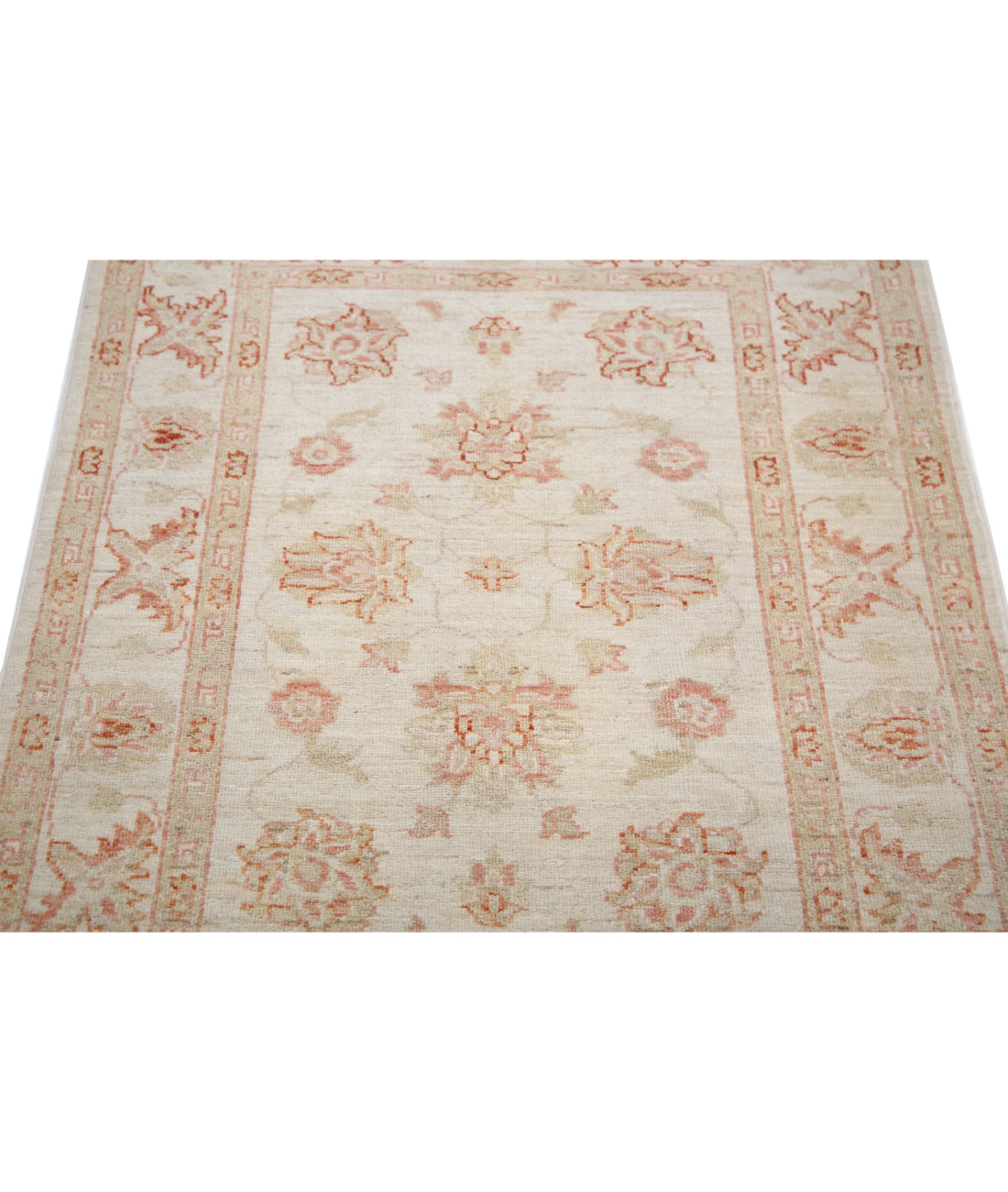 Serenity 2'10'' X 3'10'' Hand-Knotted Wool Rug 2'10'' x 3'10'' (85 X 115) / Ivory / Ivory