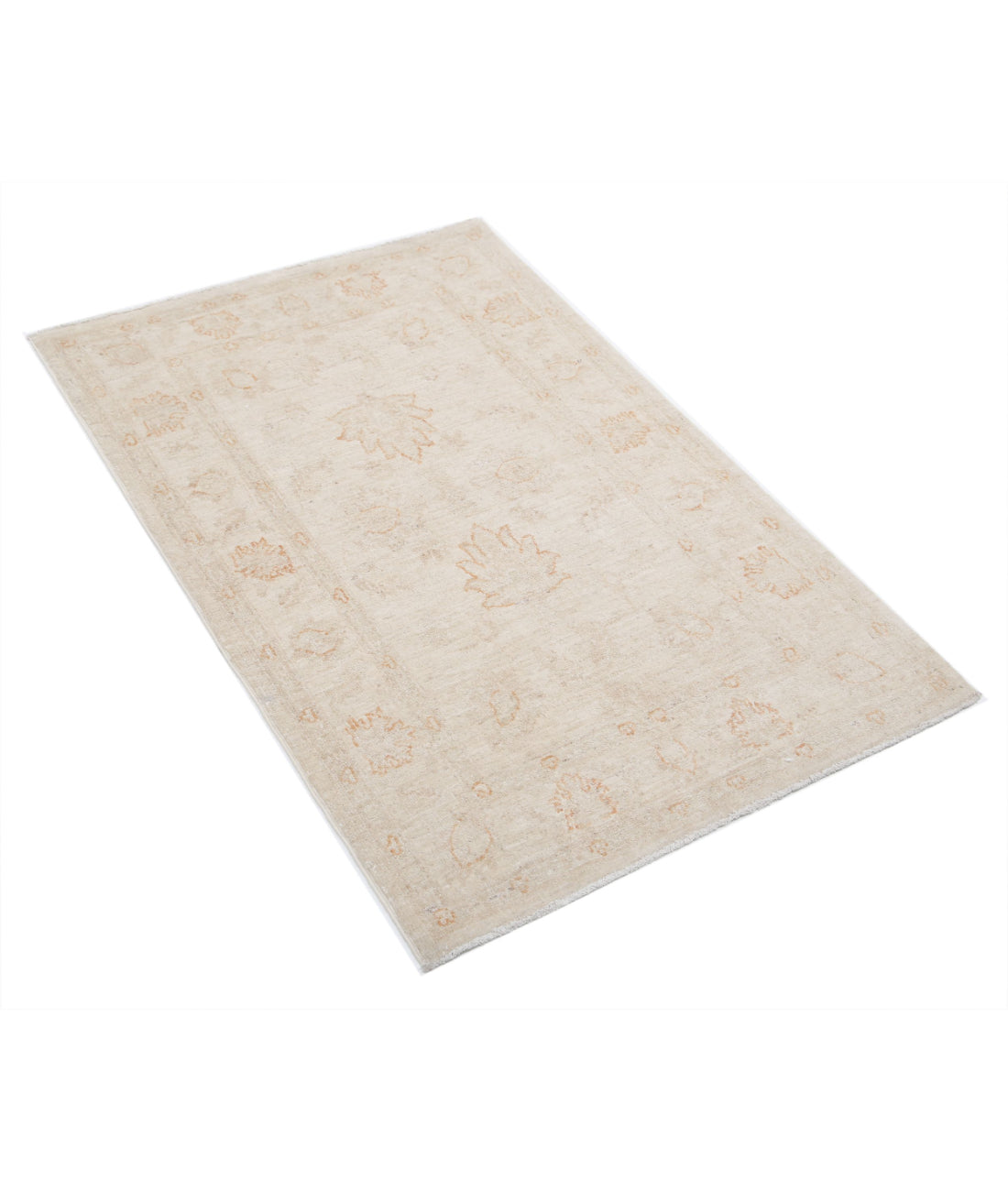 Serenity 2'8'' X 4'0'' Hand-Knotted Wool Rug 2'8'' x 4'0'' (80 X 120) / Ivory / Ivory