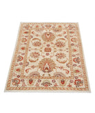 Ziegler 2'10'' X 3'10'' Hand-Knotted Wool Rug 2'10'' x 3'10'' (85 X 115) / Ivory / Ivory