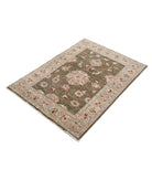 Ziegler 2'8'' X 3'9'' Hand-Knotted Wool Rug 2'8'' x 3'9'' (80 X 113) / Green / Brown