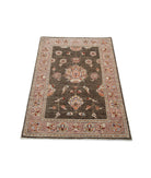 Ziegler 2'7'' X 3'11'' Hand-Knotted Wool Rug 2'7'' x 3'11'' (78 X 118) / Green / Brown