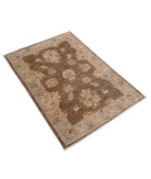 Ziegler 2'8'' X 3'9'' Hand-Knotted Wool Rug 2'8'' x 3'9'' (80 X 113) / Brown / Brown