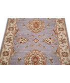 Ziegler 2'8'' X 3'11'' Hand-Knotted Wool Rug 2'8'' x 3'11'' (80 X 118) / Grey / Ivory