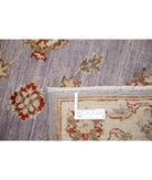 Ziegler 2'8'' X 3'11'' Hand-Knotted Wool Rug 2'8'' x 3'11'' (80 X 118) / Grey / Ivory