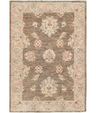 Ziegler 2'7'' X 3'9'' Hand-Knotted Wool Rug 2'7'' x 3'9'' (78 X 113) / Brown / Brown