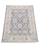 Serenity 2'0'' X 2'11'' Hand-Knotted Wool Rug 2'0'' x 2'11'' (60 X 88) / Grey / Ivory