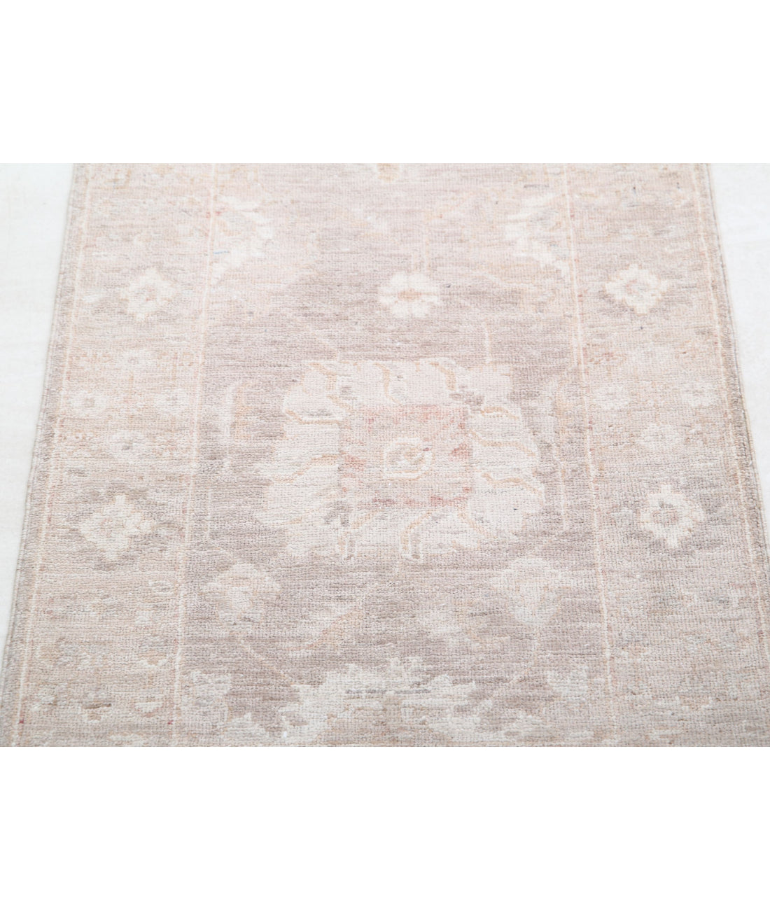 Serenity 1'11'' X 2'11'' Hand-Knotted Wool Rug 1'11'' x 2'11'' (58 X 88) / Brown / Brown