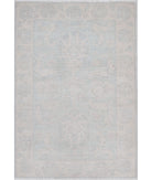 Serenity 2'0'' X 3'0'' Hand-Knotted Wool Rug 2'0'' x 3'0'' (60 X 90) / Grey / Ivory