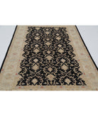 Ziegler 5'6'' X 8'0'' Hand-Knotted Wool Rug 5'6'' x 8'0'' (165 X 240) / Black / Ivory