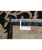 Ziegler 5'6'' X 8'0'' Hand-Knotted Wool Rug 5'6'' x 8'0'' (165 X 240) / Black / Ivory