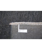 Overdye 9'8'' X 13'9'' Hand-Knotted Wool Rug 9'8'' x 13'9'' (290 X 413) / Grey / Grey