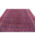 Tabriz 9'7'' X 12'7'' Hand-Knotted Wool Rug 9'7'' x 12'7'' (288 X 378) / Blue / Red