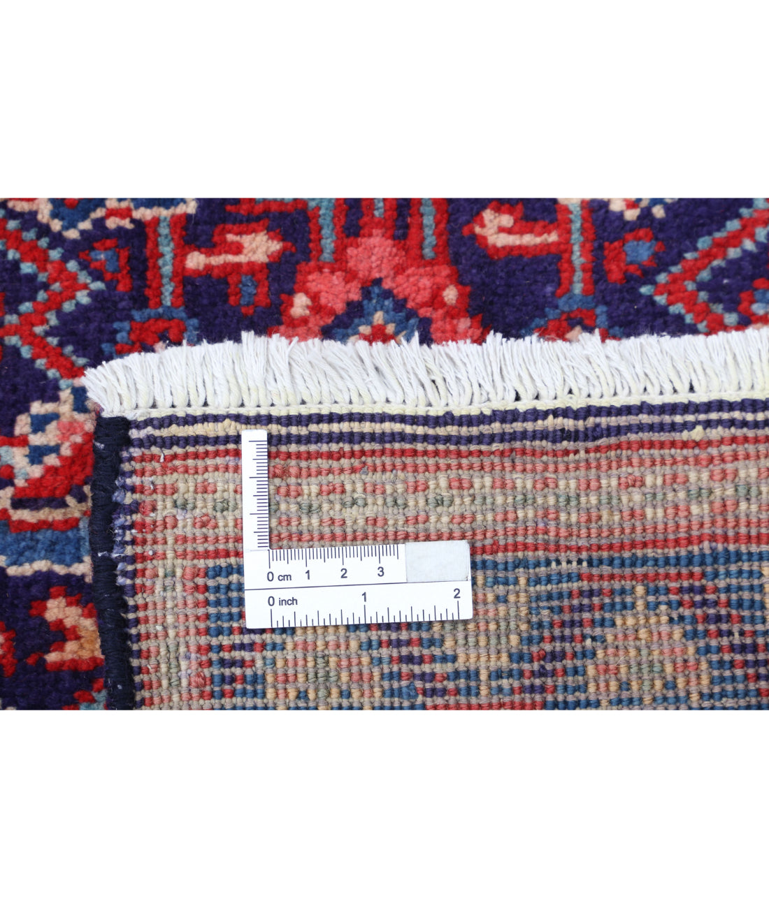 Tabriz 9'7'' X 12'7'' Hand-Knotted Wool Rug 9'7'' x 12'7'' (288 X 378) / Blue / Red