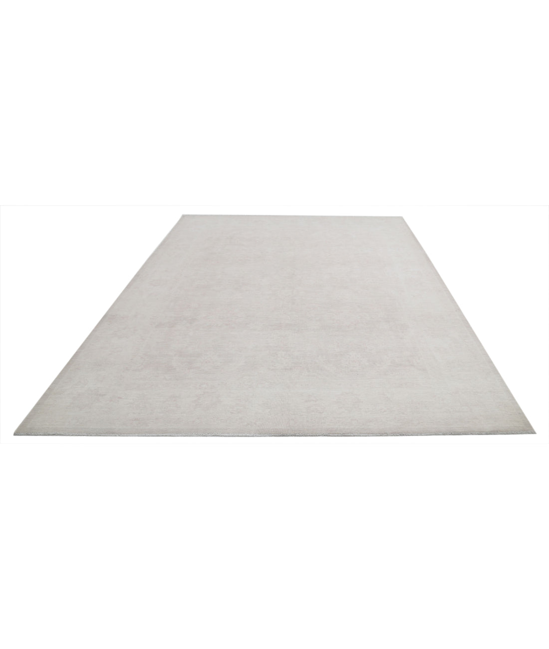 Artemix 9'11'' X 12'4'' Hand-Knotted Wool Rug 9'11'' x 12'4'' (298 X 370) / Taupe / Ivory