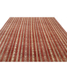 Shaal 9'10'' X 13'7'' Hand-Knotted Wool Rug 9'10'' x 13'7'' (295 X 408) / Red / Red